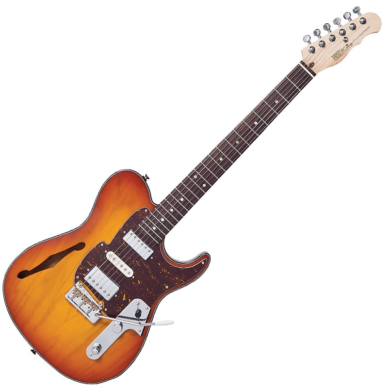 Fret-King Country Squire Semitone De Luxe ~ Honeyburst image 1