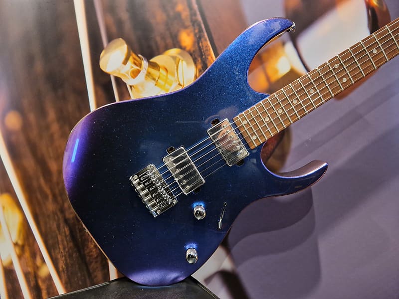 Ibanez GRG121SP-BMC E-Guitar, Blue Metal Chameleon | Reverb