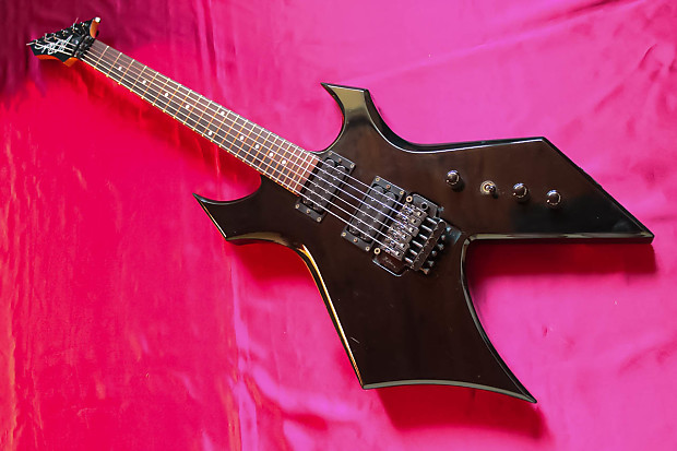 BC.Rich  WARLOCK ジャンク品 B.C. Rich Deluxe Set Neck Warlock Electric Guitar Black