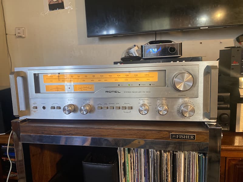 Rotel stereo receiver Rx603 - Silverface  			