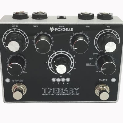Foxgear T7E Baby, 4 head Italian vintage stereo delay image 2