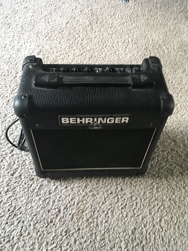 Behringer AC108 tube amplifier Unknown Black Reverb