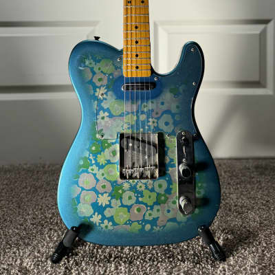 Fender 2008 Made in Japan Blue Flower Telecaster with case 