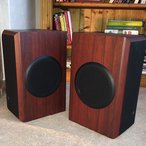 Acoustic Research 308 HO Speakers Cherry Wood Reverb