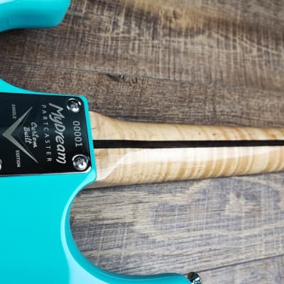 MyDream Partcaster Custom Built -  Turquoise Gilmour image 9