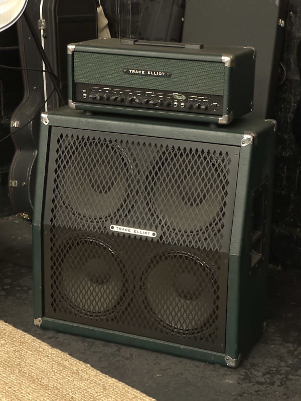 Trace Elliot Super Tramp Mid-90's - Green Leather - Mint | Reverb UK