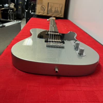 Fender Mexican Standard HH Telecaster Electric Guitar, Silver