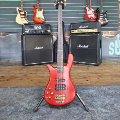 Warwick Streamer LX Jazzman Burgundy Red Oil 2003 Electric Bass Guitar for sale
