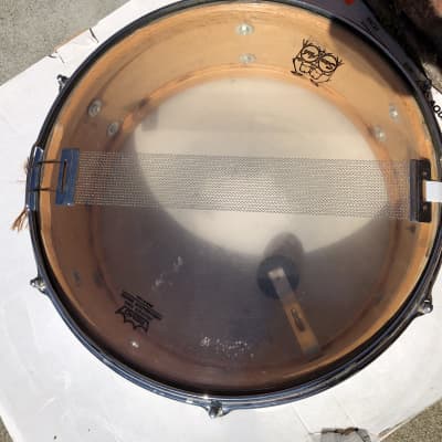Killer Sounding Slingerland  Deluxe Model Snare Drum  1960s - Sparkling Silver Pearl Silver Sparkle image 7