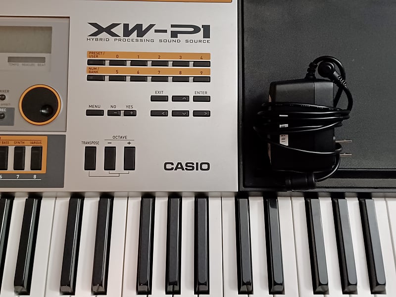 Casio XW-P1 61-Key Performance Synthesizer 2010s - Silver | Reverb