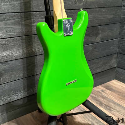 Fender Player Lead II Maple Fingerboard Neon Green MIM Electric Guitar image 4