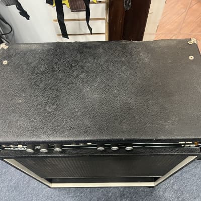 Acoustic  136 1x15" Bass Combo Amplifier 1970's -USA made  black - workhorse- image 6