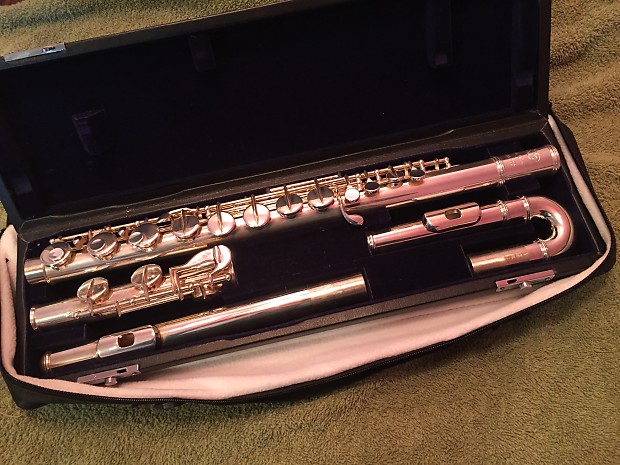 Used alto outlet flute