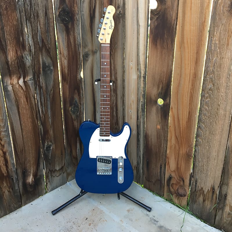 Squier Telecaster 1999 Made in China Blue - All Original! Sweet! w/bag