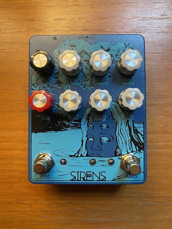 PineBox Customs Sirens 2022 Blue Reverb