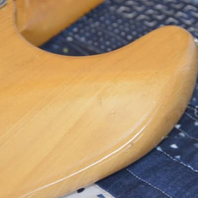 Ibanez Challenger 2575 Ash Stratocaster 1977 Clear Natural Wood Lawsuit  Vintage . Complete! image 12