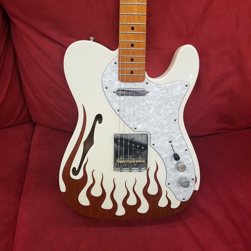 Fender Limited Edition '69 Thinline Telecaster Hot Rod Flame Fender Limited Edition '69 Thinline Telecaster Hot Rod Flame