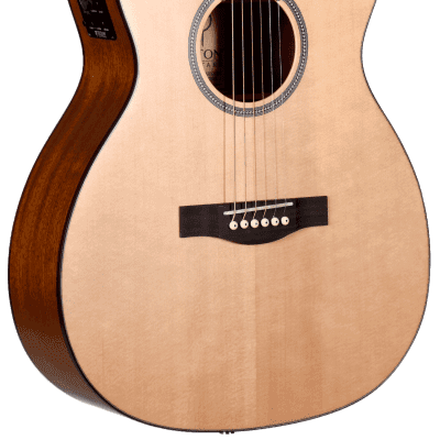 Teton STG100CENT 100 Series Grand Concert Solid Sitka Spruce Top 6-String Acoustic-Electric Guitar for sale