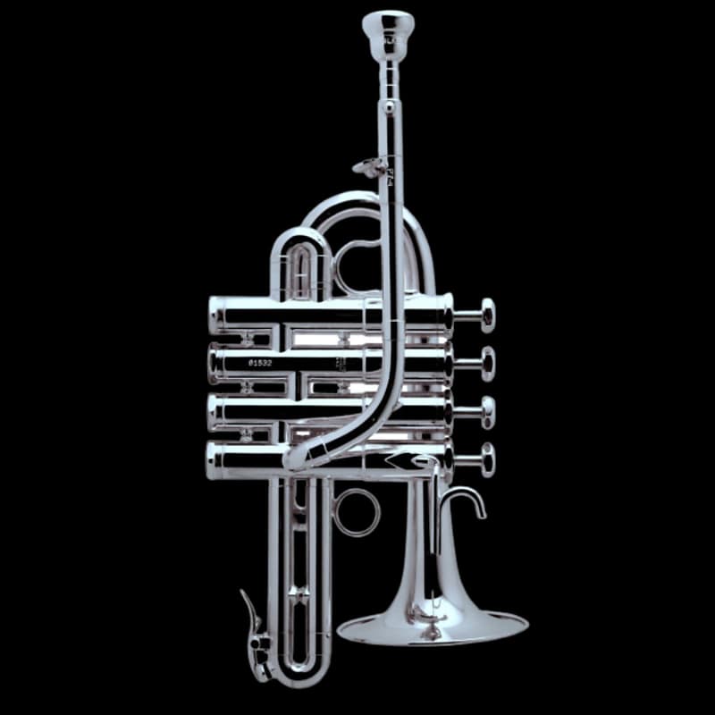 Schilke P7-4 Custom Series Bb/A Piccolo Trumpet image 1