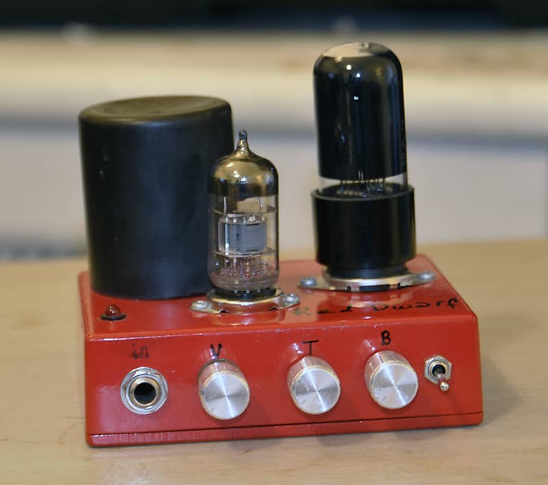 1 Watt Pedal Size Tube Guitar Amp Prototype Hand Wired | Reverb