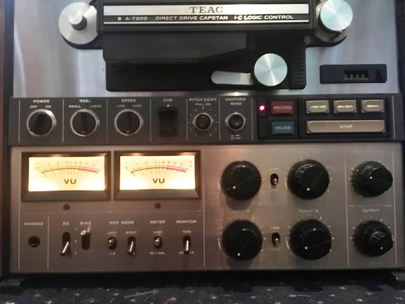 TEAC A-7300 10.5 Rare High End Direct Drive Reel to Reel