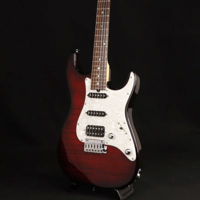 T's Guitar DST-Classic 22 Flame Crimson Burst [SN 031336] (03/21) image 2