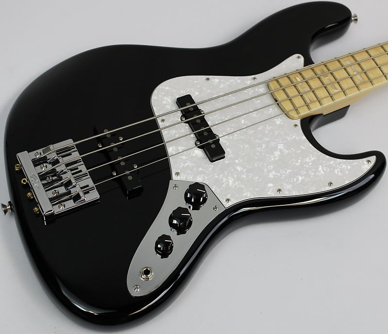 Fender Usa Geddy Lee Jazz Bass Black Reverb 4489