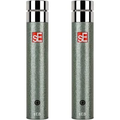 sE Electronics sE8 Small Diaphragm Cardioid Condenser Microphone Matched  Pair