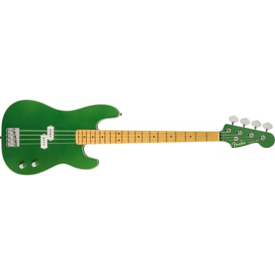 Fender Aerodyne Special Precision Bass, Maple Fretboard, Speed Green Metallic image 1