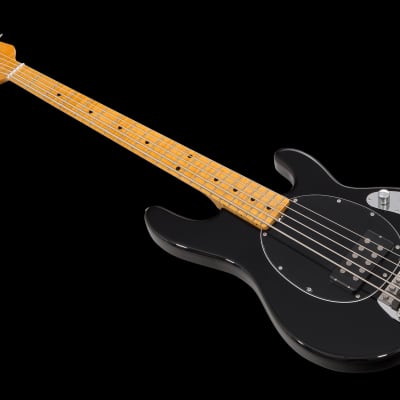 Music Man USA Classic Stingray 5 BK - Black MN - Flame maple