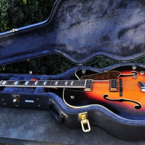 Al Caiola's 50's vintage Gretsch 6192 Country Club archtop jazz guitar with docs/ ohsc Bonanza theme image 9