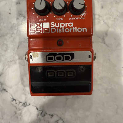 ヴィンテージ】DOD FX55B SUPRA DISTORTION（USA製） DOD FX55-B Supra Distortion - YouTube