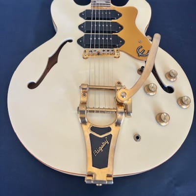 2009 Epiphone Riviera Limited Edition Custom shop Red | Reverb