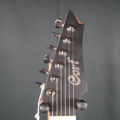 Cort X700 Mutility X-Series Electric Guitar Satin Black w/Gig Bag image 11