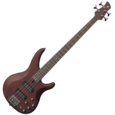Yamaha TRBX504 4-String Electric Bass Guitar - Translucent Brown image 1