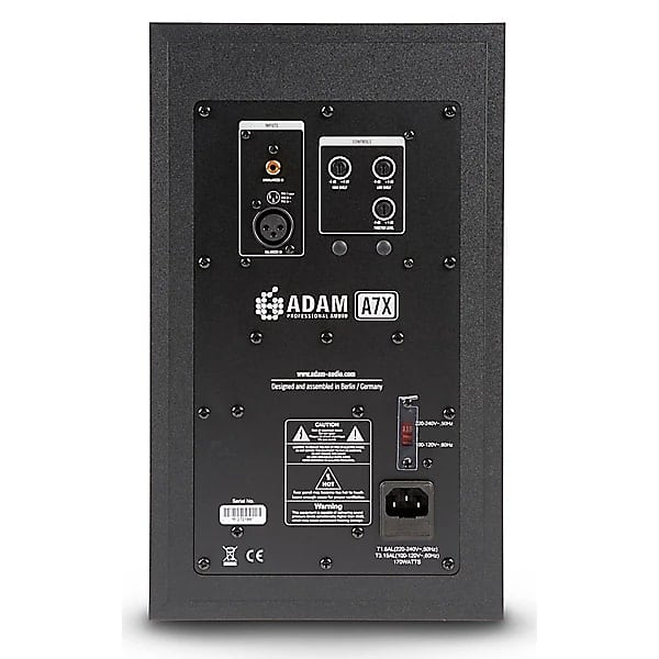 ADAM Audio A7X Active Nearfield Monitor (Single) Black | Reverb