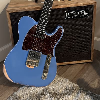 Big River/Fender Telecaster**Lake Placid Blue Nitro Relic**Onamac “Tall Blues” Tele Pickups* image 5