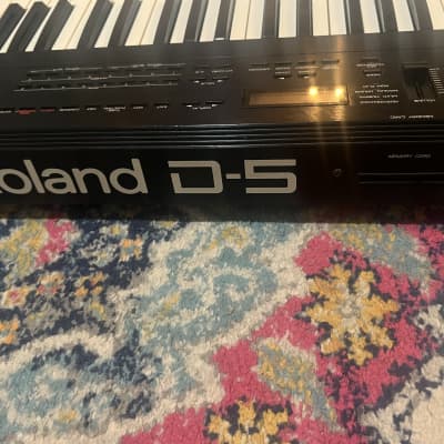 Roland D-5 61-Key Multi-Timbral Linear Synthesizer 1989 - 1992 - Black image 11