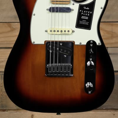 Fender  Player Plus Nashville Telecaster Electric Guitar 3-Color Sunburst w/ Case image 2