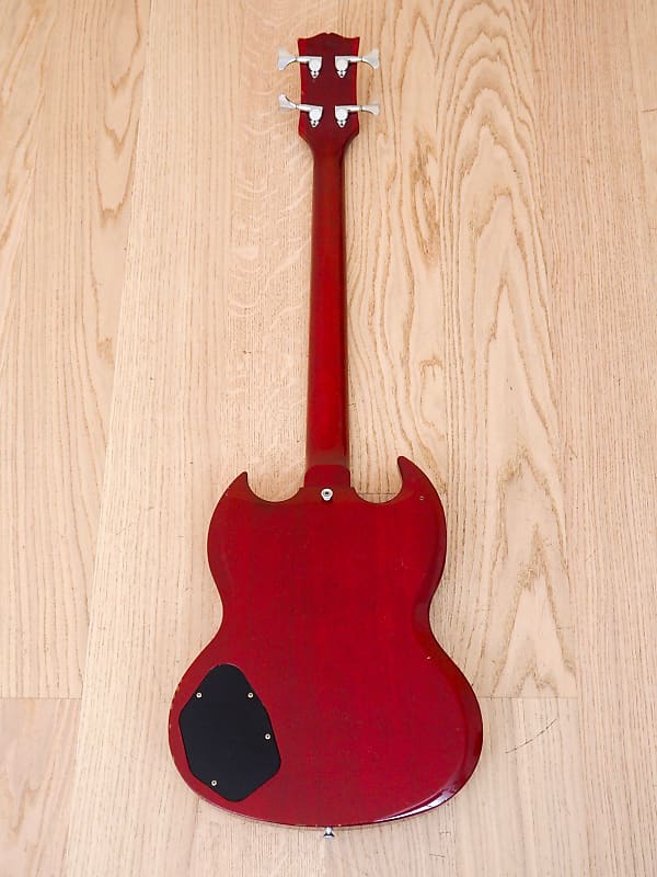 1996 Orville EB-3 SG Electric Bass Guitar Cherry w/ Varitone