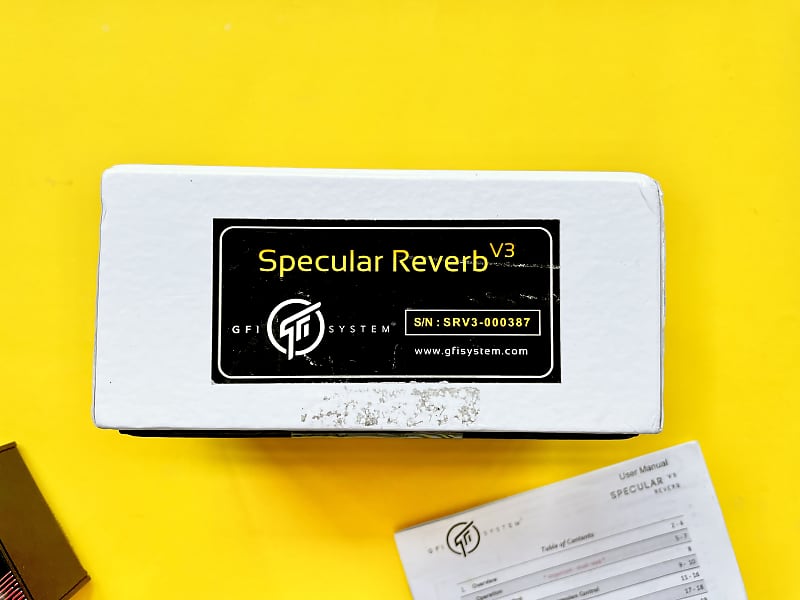 GFI System Specular Reverb V3 | Reverb