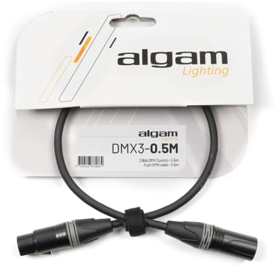 Algam Dmx3 0.5 M Cavo Dmx 3 Poli 0.5 Mt image 1