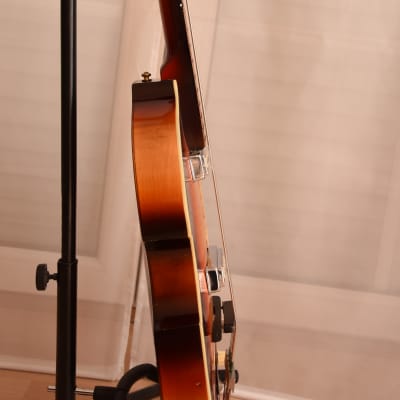 Hüttl Beat Bass Model 802 – 1960s German Vintage Archtop Beatles Bass Guitar / Gitarre image 12