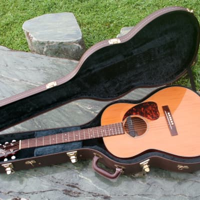 Yairi G1-FN OOO size Electric Acoustic Guitar 1998 Natural+Original Yairi Hard Case image 1
