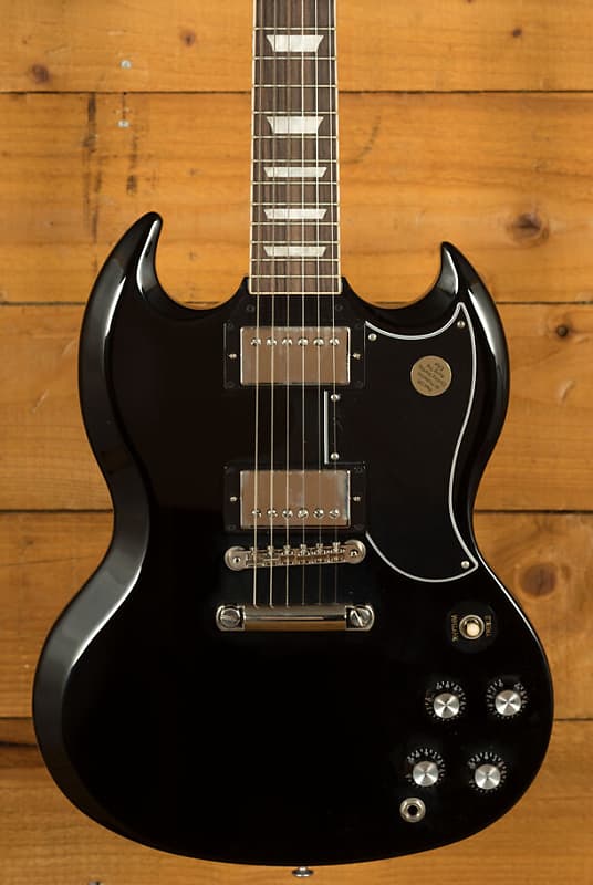 Gibson Peach European Exclusive | SG Standard '61 - Ebony *B-Stock* image 1