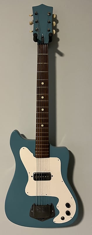 Kay K100 Vanguard Single Pickup 1961 - 1966 - Blue refinish image 1