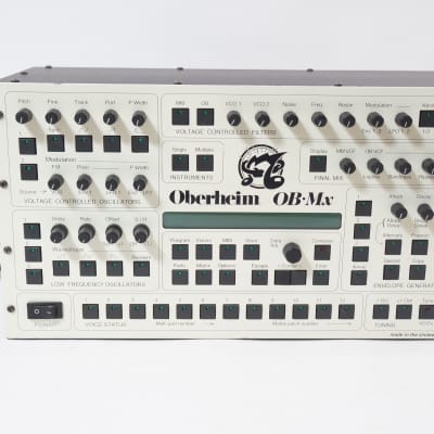 [SALE Ends Mar 11] Oberheim OB-MX Rackmount Vintage Synthesizer Module 2 Voice OS2.0 120V/240V
