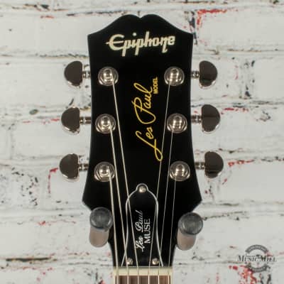 Epiphone Les Paul Muse Electric Guitar Jet Black Metallic image 5