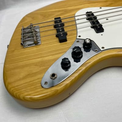 Fender JB-75 Jazz Bass 4-string J-Bass with Case (a little beat!) - MIJ Made In Japan 1995 - 1996 - Natural / Maple Fingerboard image 6