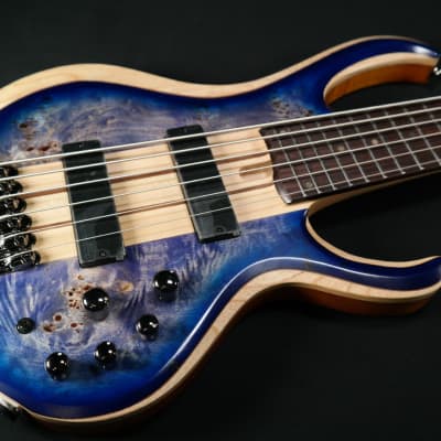 Ibanez BTB846CBL BTB Standard 6str Electric Bass - Cerulean Blue Burst Low Gloss 447 for sale